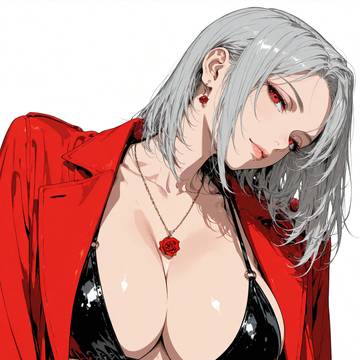 銀髪のロゼ