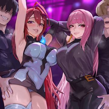 Liz and Mori 😋
