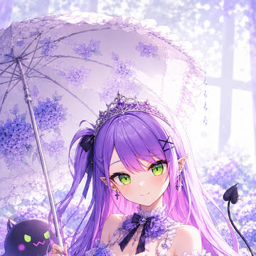 常闇トワ　紫陽花姫