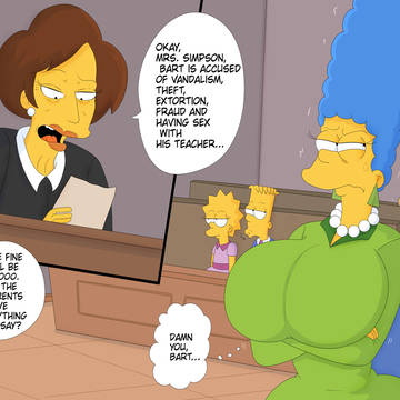 Simpson Comic (bart x marge)