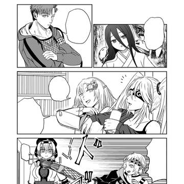 ボイボのキャラ達を漫画絵っぽく描いてみようとしたもの
