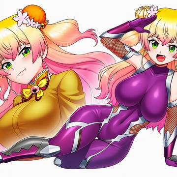 対魔忍化した桃鈴ねねさんと仲間たち