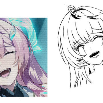 エイメスを描く練習01