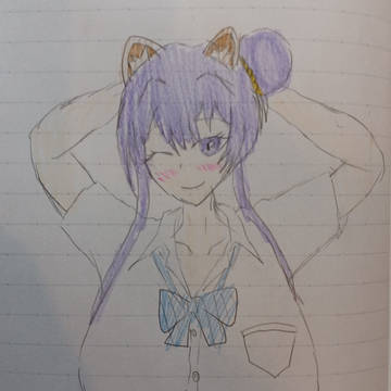 狸耳紫ちゃん