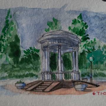 watercolor pleinair