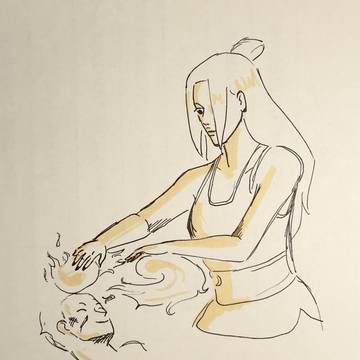 Aura reading Azula