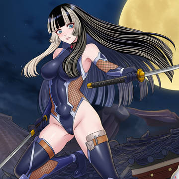 浮世絵風・対魔忍RADEN再び！