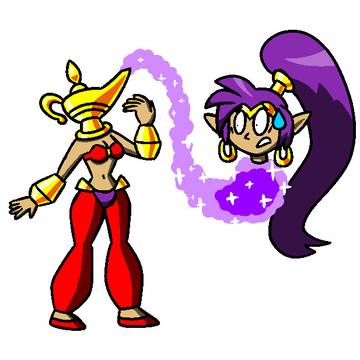 Lamp head Shantae