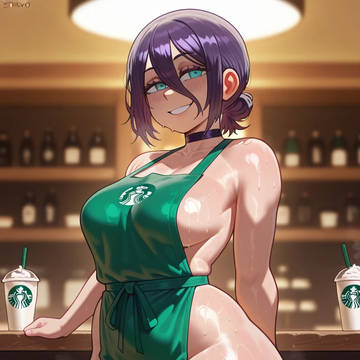 Reze naked Apron