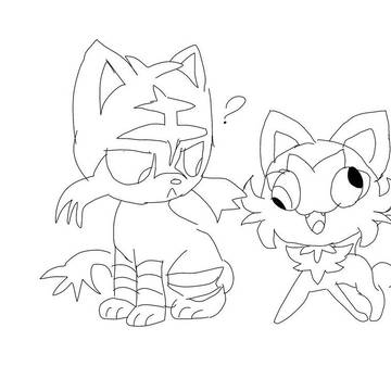 ニャビーとニャオハ
