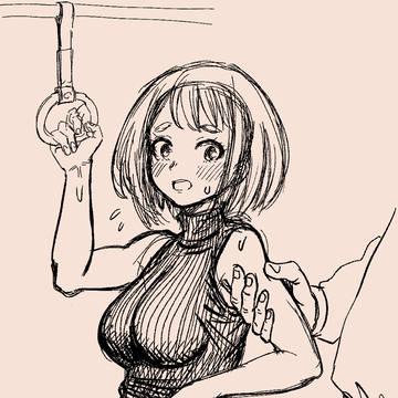 【ラフガキ】出勤お茶子ちゃん(⚠️ふたなり注意！)