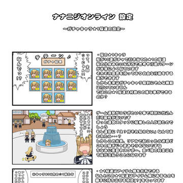 ナナニジオンライン 設定