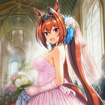ウマ娘×ウェディングドレス05