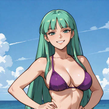 Morrigan and Lillith bikini