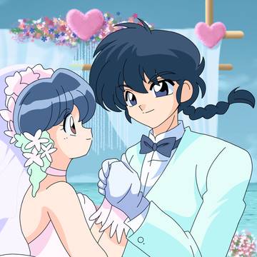 乱馬とあかねのウエディング