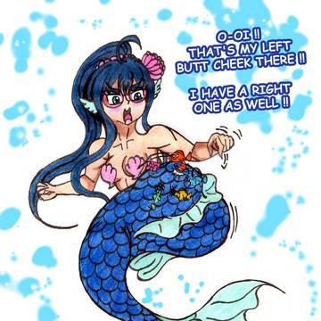 Well-appreciated mermaid body