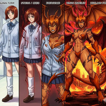 kazumi takiura (devilman form)#3