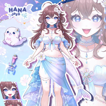 ご依頼 Art & Design VTuber hana🦭💙
