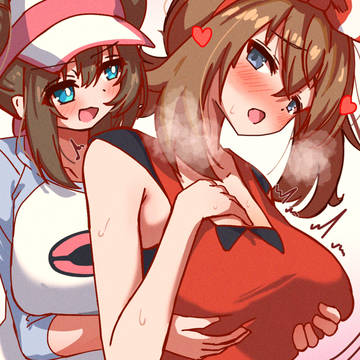 揉まれる度に膨乳するハルカ