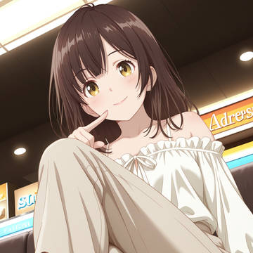 少し背伸びした休日。オフショルと君のデコルテ