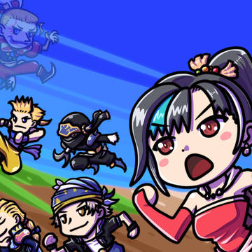 FF6をプレイする輪堂千速さん