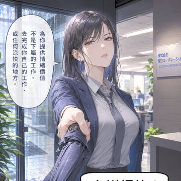 好喜歡這樣傲嬌(？)的上班女郎！