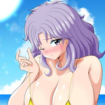 鏡さんwith金ビキニ