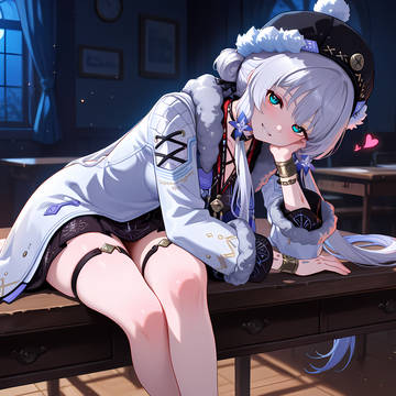 月夜の教室で ニヴォラ