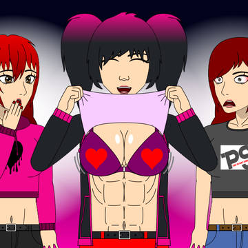 Flashy Punky 'Beefcake' Tanya...