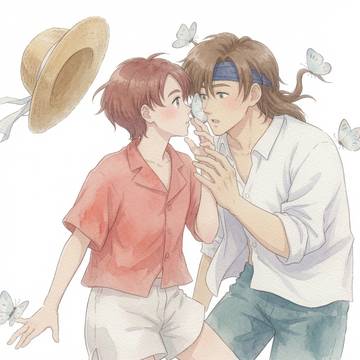 君と白い蝶