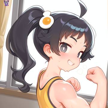 Hehe~ I'm a powerhouse, Nii-chan