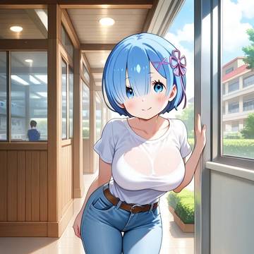 カジュアルコーデのレム2026