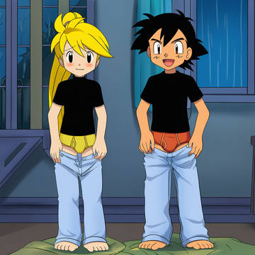 Femboy Yellow and Ash