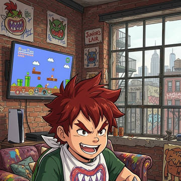 クッパJr.擬人化