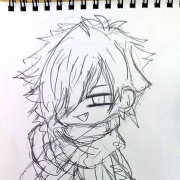 ロビンフッドくん(ラフ過程)