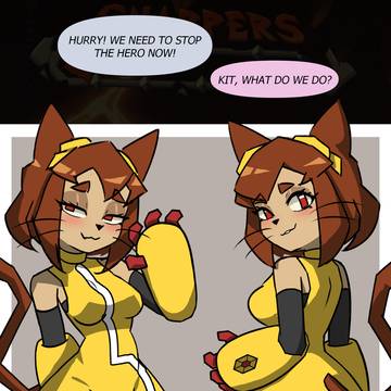 Kit seducing the hero