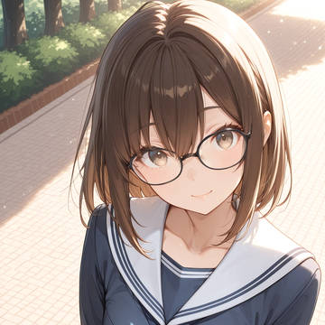 ダウナー系メガネ女子①
