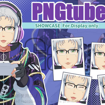 YCH Gaming PNGTuber illustration
