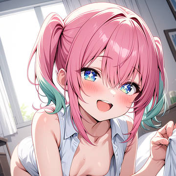 私も我慢できないの