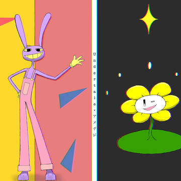 ジャックスとフラウィーの謎の立ち絵が完成しましたよと(?)