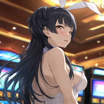 冬優子白バニーガール