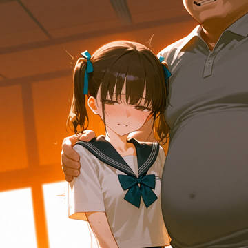 体調の悪そうな彼女を先生が保健室に連れて行くと言っている