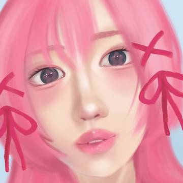 ホタル＆カラコ リアルに描いてみた