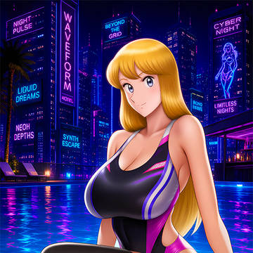 サイバーチックな麗子サマ♥