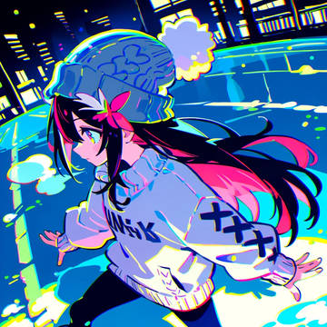 雪の日AZKi