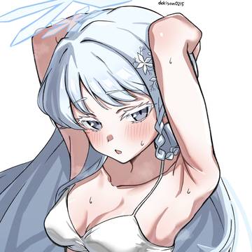 ナグサの脇が見たくて描いてしまいました...