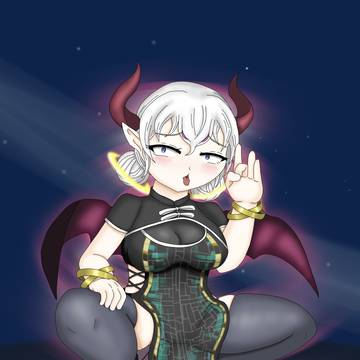 Twitter企画で生まれたサキュバスちゃん