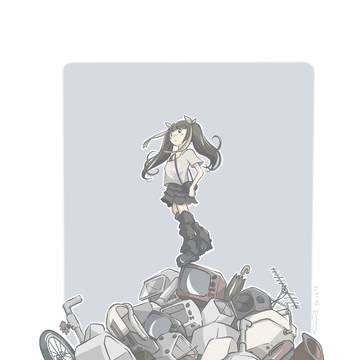 ゴミ山と堕天使。