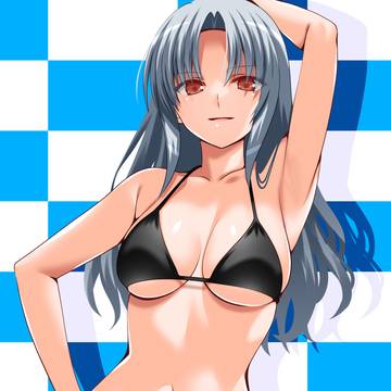 悪そうな表情ビキニ