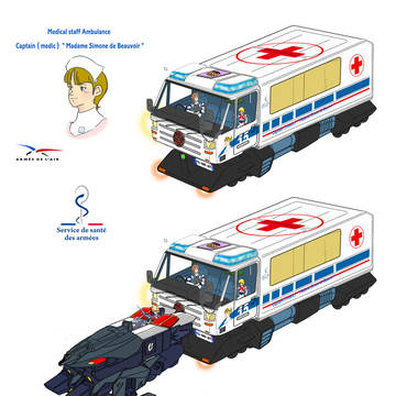 VHT-2A2スパルタス いすゞSKW-733改・救急患者輸送車
